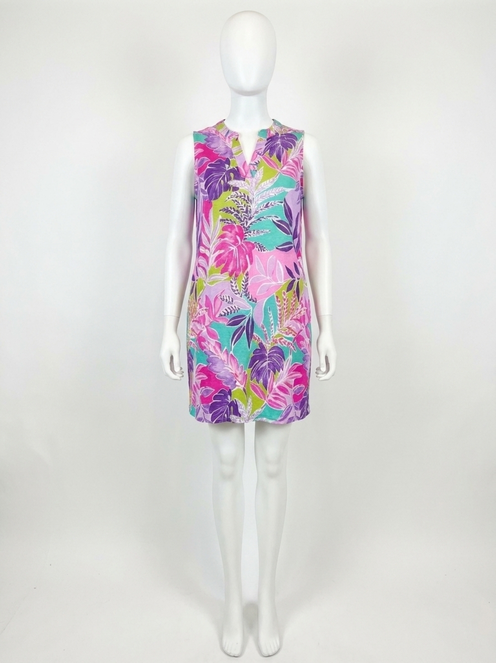 NEW DEAR SCARLETT the lizzy tank dress in magenta